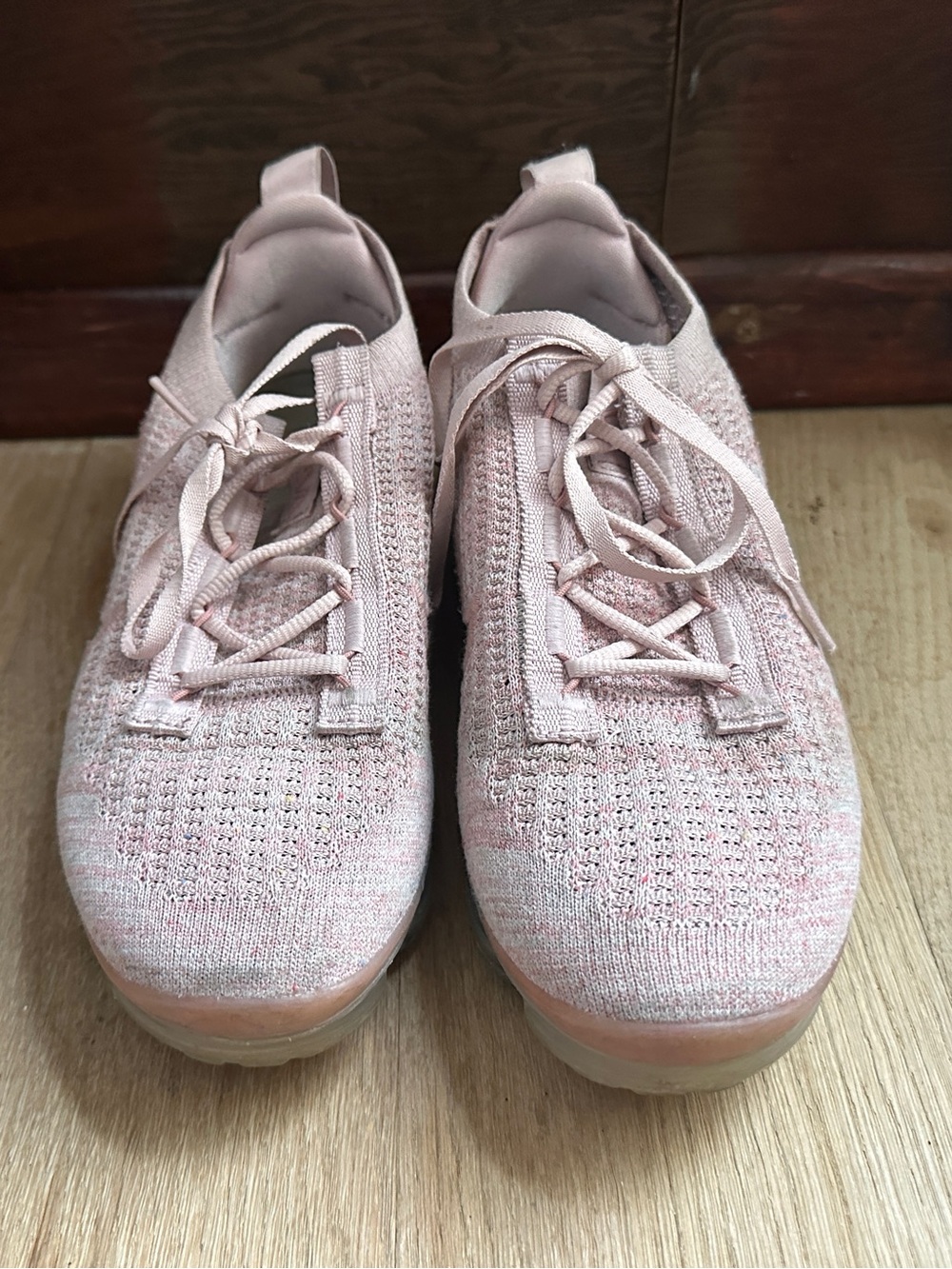 Nike Air VaporMax 2021 Flyknit 'Pink Oxford' - Women's 8 (EU 39) Mesh Balletcore